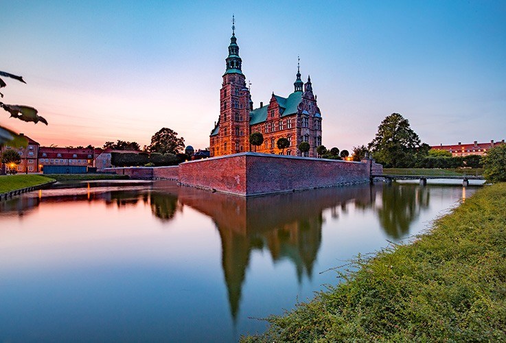 Rosenborg Castle in Denmark