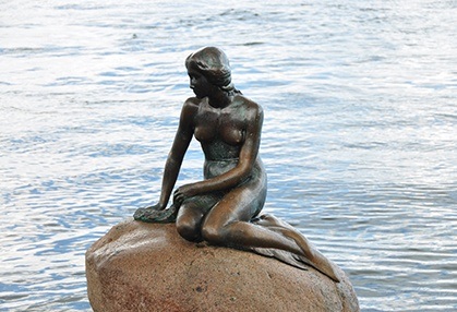 Mermaid statue