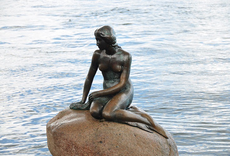 Mermaid statue