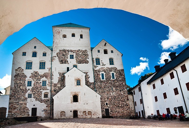 Old building ruins